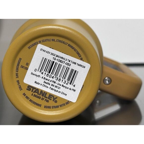 Stanley Quencher H2.0 FlowState Tumbler‎ 30oz, YARROW YELLOW - Picture 4 of 4